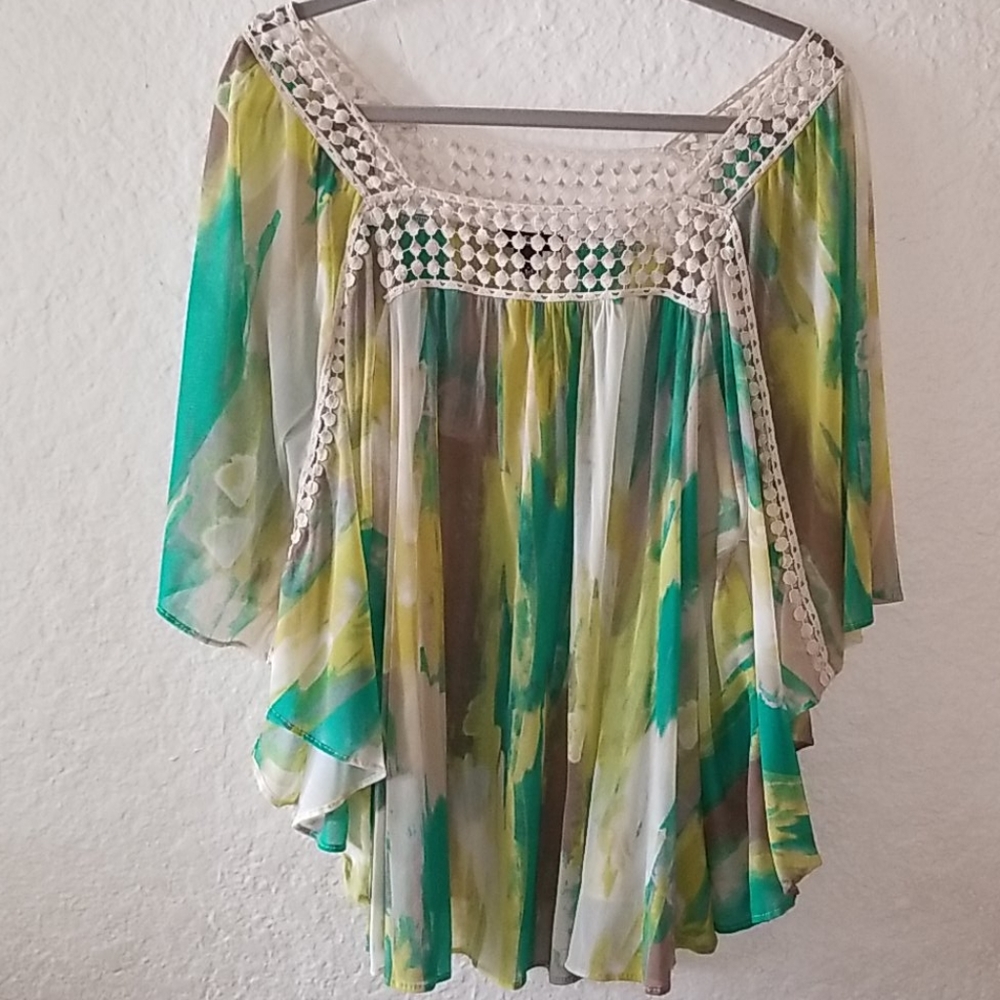 ALFANI SHEER TUNIC